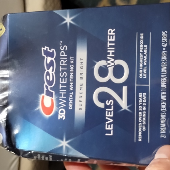 Other Crest 3d Whitestrips Supreme Bright New Poshmark